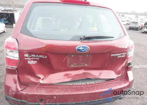 2014 Subaru Forester 2.5I из США, поврежденный, VIN JF2SJAAC0EH442808